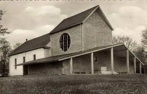 Ak Wildflecken in der Rhön Unterfranken, Wallfahrtskirche Maria-Ehrenberg, Chor mit Freialtar