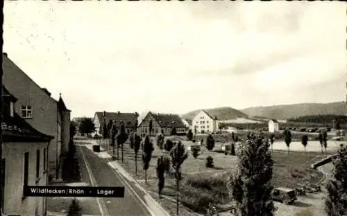 Ak Wildflecken in der Rhön Unterfranken, Lager, Teilansicht