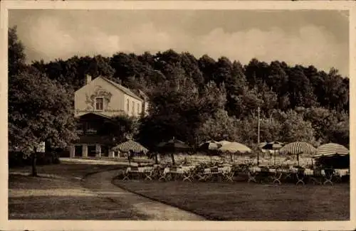 Ak Lindow in der Mark, Forsthaus Wilhelmshöhe am Gudelacksee
