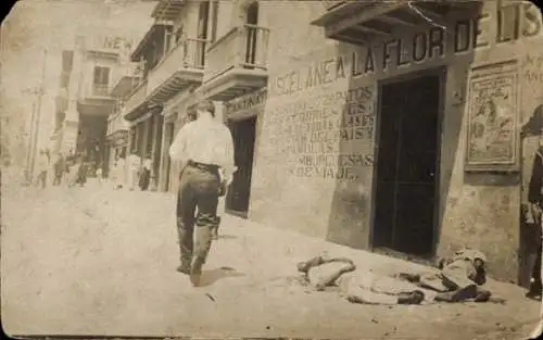 Foto Ak Veracruz Mexico, Tampico Zwischenfall 21. April 1914