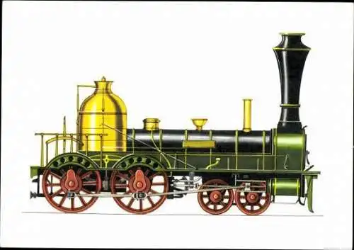 12 alte Ak Lokomotive, Modelle, diverse Ansichten