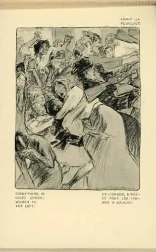 19 alte Künstler Ak Dessins d´un Meutre, Louis Raemaekers, im passenden Heft, diverse Ansichten