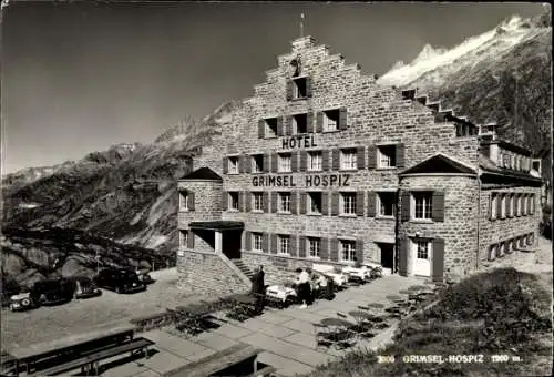 Ak Kanton Bern Schweiz, Hotel Grimsel Hospiz