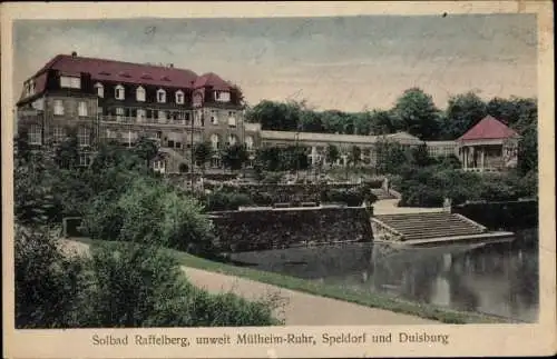 Ak Speldorf Mülheim an der Ruhr, Solbad Raffelberg