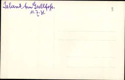 Foto Ak Island, Gullfoss Wasserfall