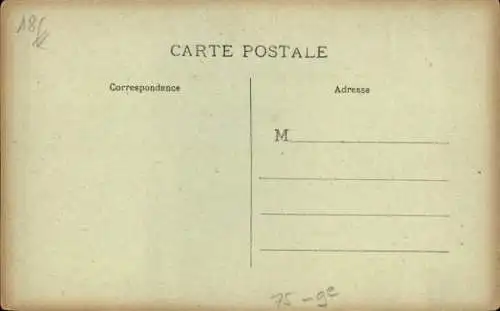 Ak Paris IX., Rue Fontaine, Hotel