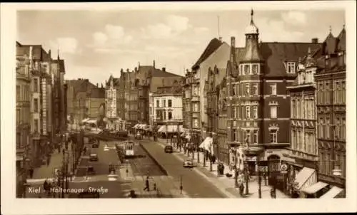 Ak Hansestadt Kiel, Holtenauer Straße
