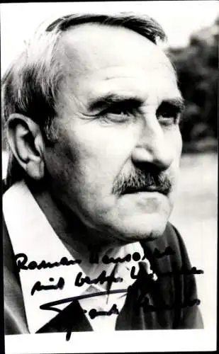 Ak Schauspieler Frank Straass, Portrait, Autogramm