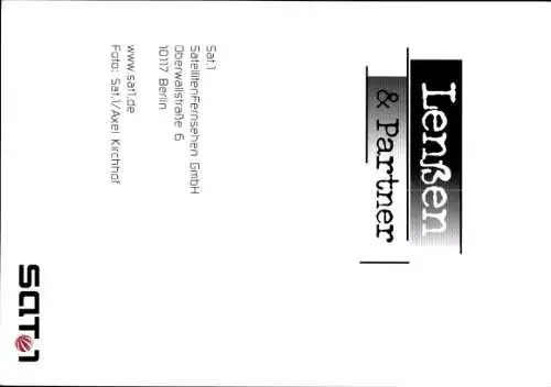 Ak Schauspieler Ingo Lenßen, Portrait, Autogramm