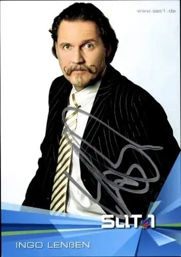Ak Schauspieler Ingo Lenßen, Portrait, Autogramm