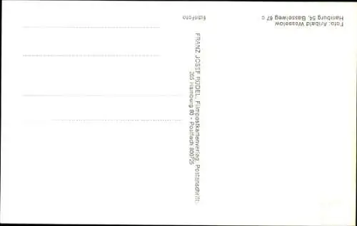 Ak Schauspieler Gernot Endemann, Portrait, Autogramm