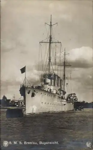 Ak Deutsches Kriegsschiff, S.M.S. Breslau, Kaiserliche Marine