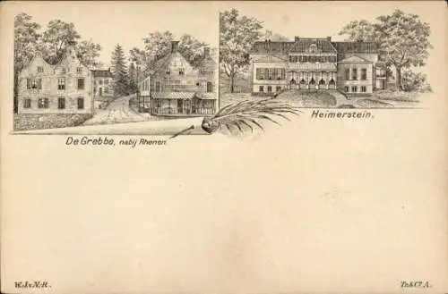 Vorläufer Litho Rhenen Utrecht, De Grebbe, Heimerstein