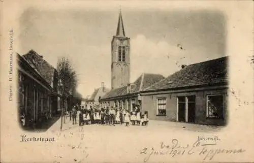 Ak Beverwijk Nordholland Niederlande, Kerkstraat