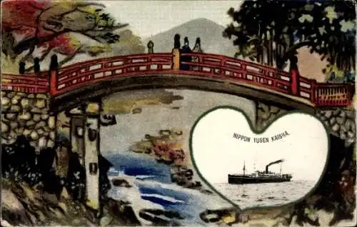 Passepartout Ak Dampfer, Nippon Yusen Kaisha, NYK Line