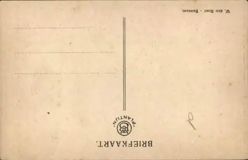 Künstler Ak Vrede, Peace, Paix, Anno 1919, Ende des 1. Weltkriegs, Frieden, tanzende Soldaten