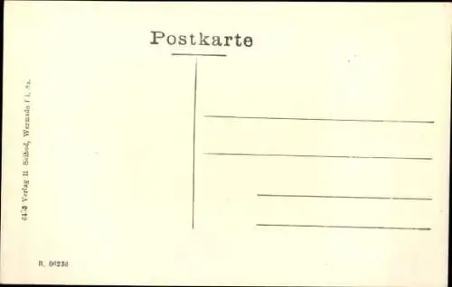 Ak Wermsdorf in Sachsen, Gasthaus zum Roten Ochsen