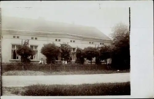 Foto Ak Rückersdorf, Pfarrhaus, aufgenommen 5. Juli 1906