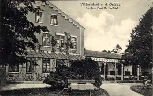 Ak Vilstrup Wilstrup Haderslev Hadersleben Dänemark, Viktoriabad an der Ostsee