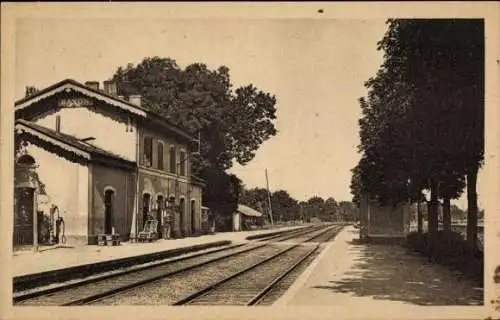 Ak Bayon Meurthe et Moselle, La Gare