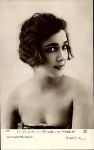 Ak Les plus belles femmes de France, Chimene