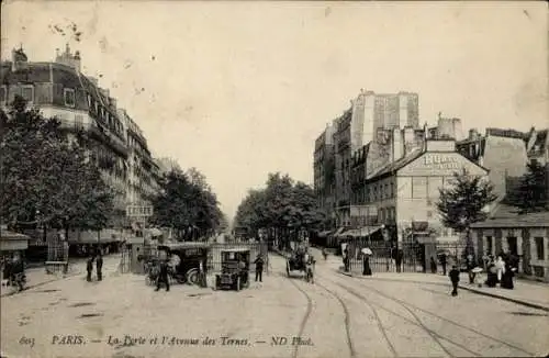 Ak Paris 17. Jahrhundert, Tor, Avenue des Ternes
