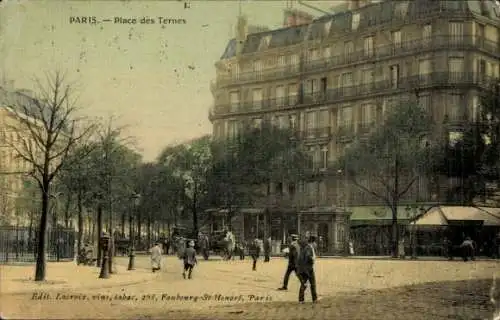 Ak Paris 17., Place des Ternes