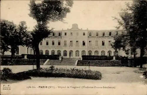 Ak Paris XV, Vaugirard-Krankenhaus