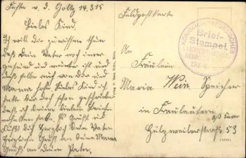 Ak Metz Moselle, Dom