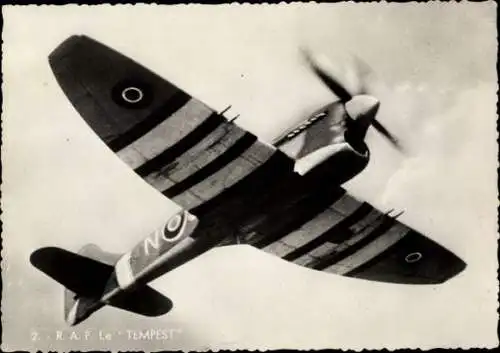 Ak Britisches Militärflugzeug Tempest