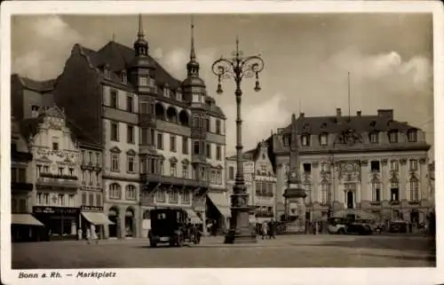 Ak Bonn in Nordrhein Westfalen, Marktplatz