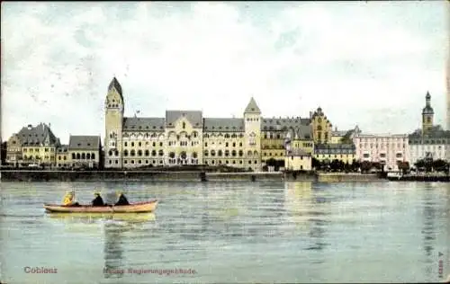 Ak Koblenz am Rhein, Neues Regierungsgebäude