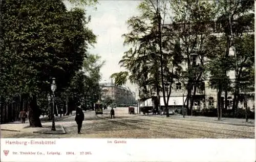 Ak Hamburg Eimsbüttel, Im Gehölz