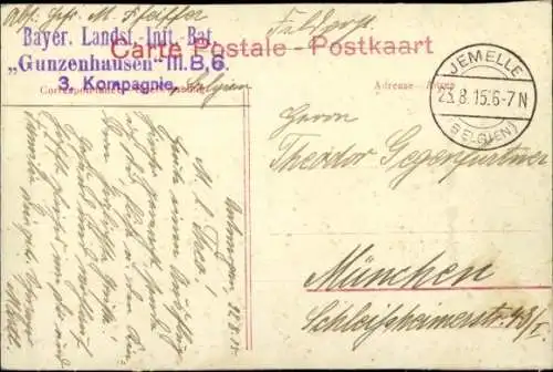 Ak Anvers Antwerpen Flandern, Place de la Commune, Statue Jordaens