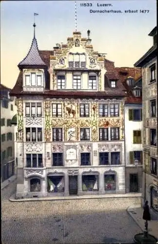 Ak Luzern Stadt Schweiz, Dornacherhaus
