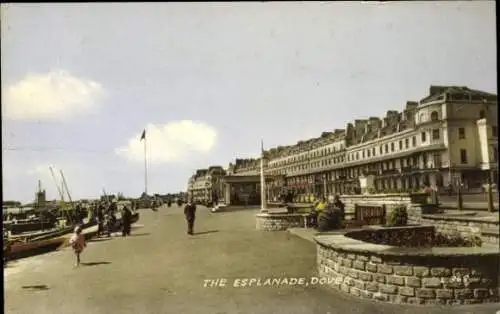 Ak Dover Kent England, Esplanade