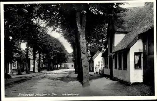 Ak Nieblum auf der Insel Föhr Nordfriesland, Friesenhäuser