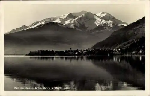 Ak Zell am See in Salzburg, Panorama, Imbachhorn, Hochtenn