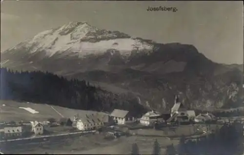 Foto Ak Niederösterreich, Teilansicht, Josefsberg