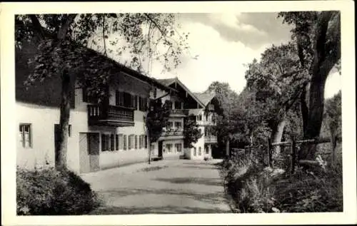 Ak Essbaum Eßbaum Törwang Samerberg in Oberbayern, Teilansicht