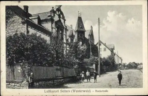 Ak Selters im Westerwald, Hochstraße, Kinder