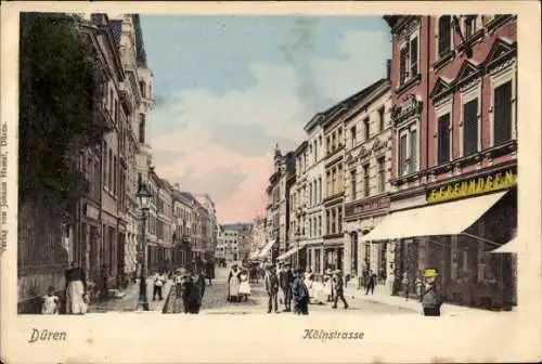 Ak Düren im Rheinland, Kölnstraße