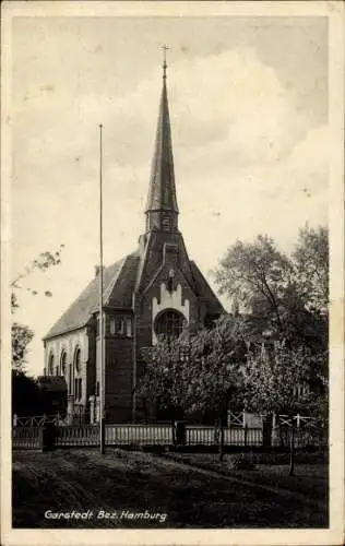 Ak Garstedt Lüneburger Heide Niedersachsen, Kirche