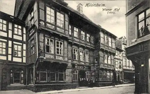 Ak Hildesheim in Niedersachsen, Wiener Hof