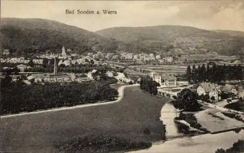 Ak Bad Sooden Allendorf an der Werra Hessen, Totalansicht