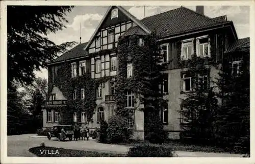 Ak Tiefenbrunn Mengershausen Rosdorf Niedersachsen, Landessanatorium Rasemühle, Villa