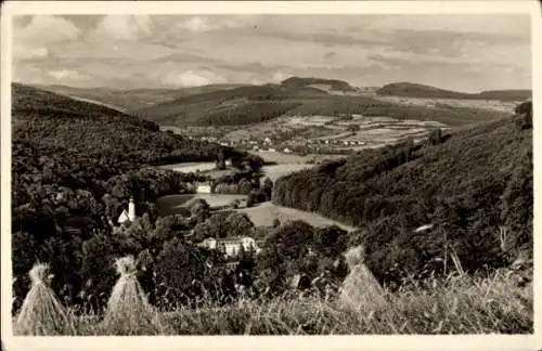 Ak Bad Brückenau im Sinntal Unterfranken, Pilsterköpfe, Panorama