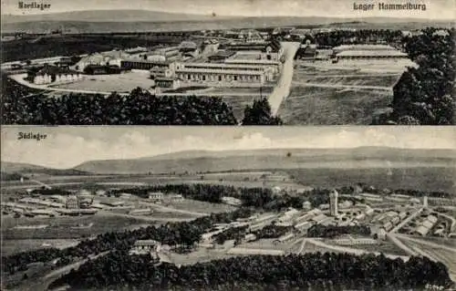 Ak Hammelburg in Unterfranken Bayern, Truppenübungsplatz, Lager, Nordlager, Südlager