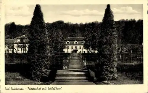 Ak Bad Brückenau im Sinntal Unterfranken, Fürstenhof, Schlosshotel