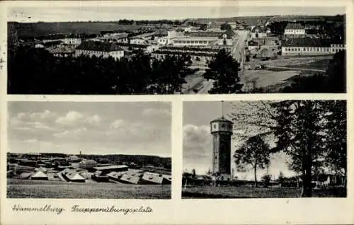 Ak Hammelburg in Unterfranken Bayern, Truppenübungsplatz